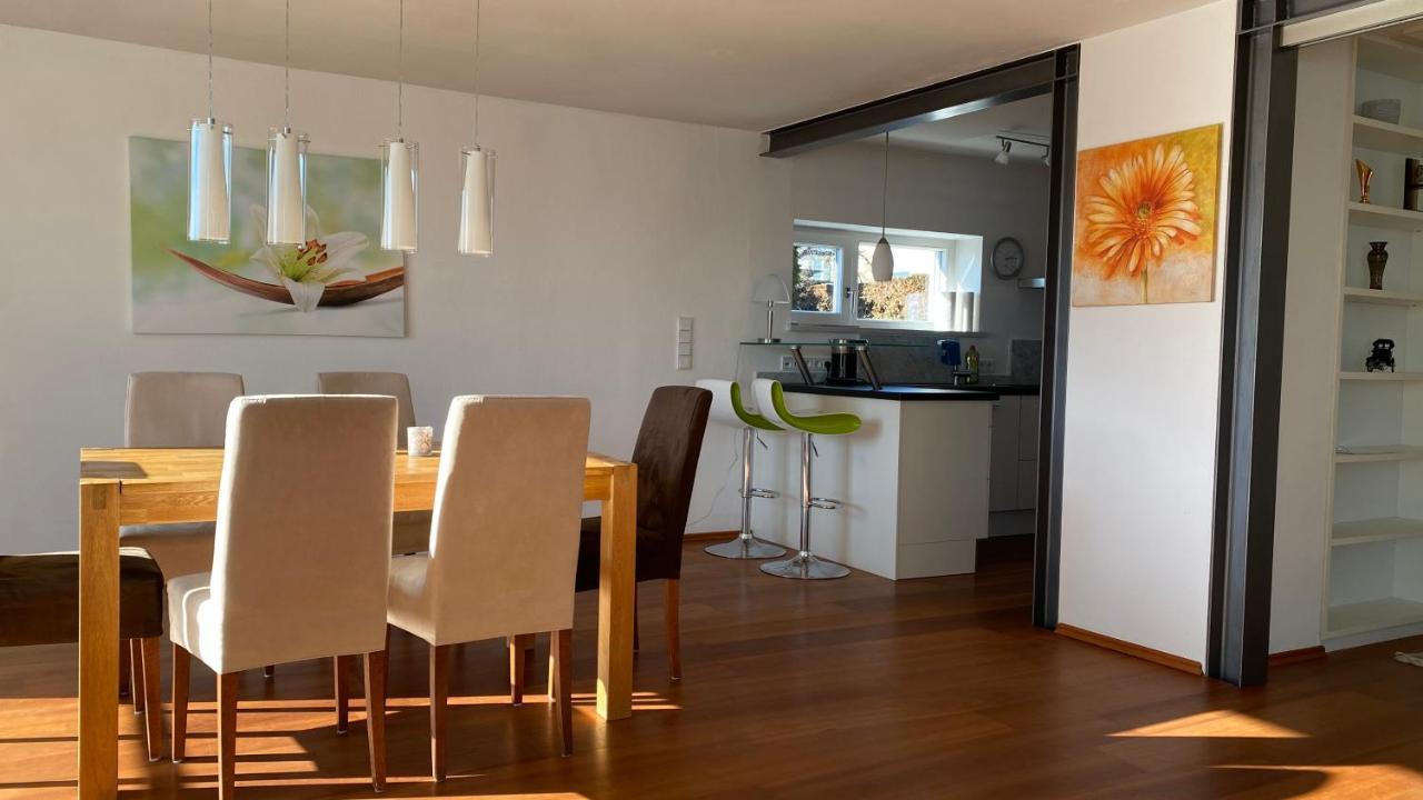 Fewo Luxus Wohnung Im Eigenen Ferienhaus, 120 Qm, Naehe Regensburg Mit Balkon, Terrasse & Garten, Gute Zuganbindung Laber Dış mekan fotoğraf