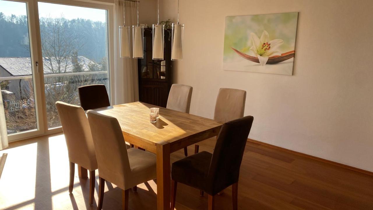 Fewo Luxus Wohnung Im Eigenen Ferienhaus, 120 Qm, Naehe Regensburg Mit Balkon, Terrasse & Garten, Gute Zuganbindung Laber Dış mekan fotoğraf