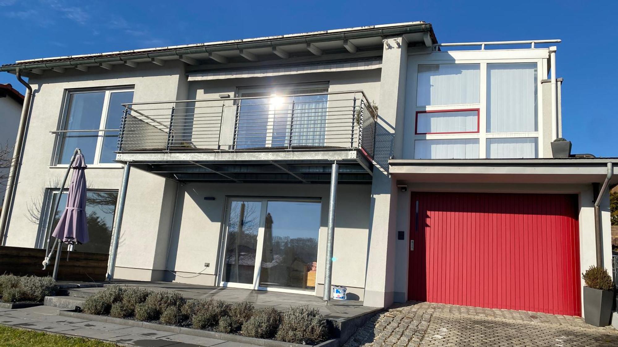 Fewo Luxus Wohnung Im Eigenen Ferienhaus, 120 Qm, Naehe Regensburg Mit Balkon, Terrasse & Garten, Gute Zuganbindung Laber Dış mekan fotoğraf